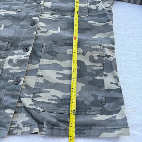 NWOT Sanctuary Camo Jacket Utility Military Army Cotton Outerwear - Picture 6 of 7